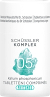 PHYTOMED SCHÜSSLER Komplex No 5 Tabl Ds 300 Stk