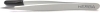 HERBA Pinzette spitz Inox weiss