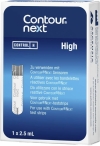 Contour Next Kontroll-Lösung high, 2.5 ml