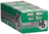 V6 White chewing gum Spearmint box, 24 pièces