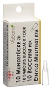 ETHYLO Embouts buccaux Multitest KT6, 10 pièces