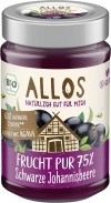 Allos Pur Fruit 75% Cassis, 200 g