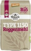 Bauck Mühle Farine de seigle type 1150 démètre, 1 kg
