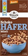 Bauck Mühle Muesli d'avoine au chocolat, sans gluten, Demeter, 425 g