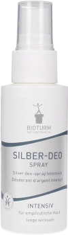 Bioturm Déodorant en spray argent intensif, 50ml