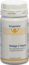 BURGERSTEIN Omega-3 vegan Kapseln, 60 Stück