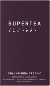 SUPERTEA Chai Krishna Organic Beutel, 20 Stück