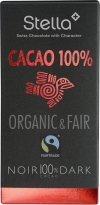 Chocolat Stella Schokolade Experience 100 % Cacao, 70 g