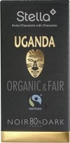 Chocolat Stella Schokolade Uganda 80 %, 70 g