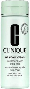 Clinique Liquid Facial Soap Extra mild Very Dry to Dry, 200 ml
