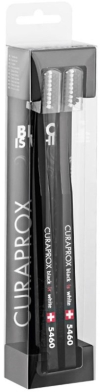 Curaprox Black Is White Zahnbürste schwarz Duo