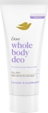 Dove Deo Whole Body Creme Lavendel & Kamille ohne Aluminium, 75 ml
