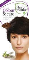 HENNA hairwonder colour & care 3 brun foncé