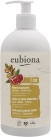 Eubiona Crème de douche nourrissante à l'huile d'argan et à la grenade, 500 ml