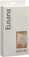 EUSANA Nierenwärmer anatomisch ivoire 100% Seide, Grösse XL