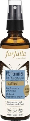 Farfalla Pfefferminze Bio-Pflanzenwasser Feuchtigkeit