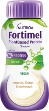 FORTIMEL Protéines végétales 2 kcal ananas-noix de coco, 4 x 200 ml