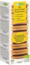Frusano Doppelkeks Kakaofüllung glutenfrei, 140 g