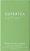 SUPERTEA Green Tea Mint Organic Beutel, 20 Stück