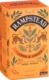 Hampstead Tea Bio Zitrone & Ingwer Beutel, 20 Stück