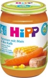 HIPP Bio Karotten mit Mais Bio Kalb Glas, 190 g