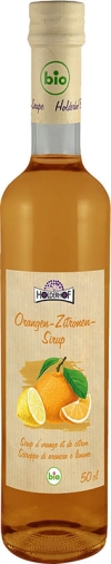 Holderhof Orangen Zitronensirup Bio, 6 x 500 ml