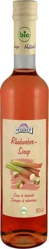 Holderhof Rhabarbersirup Bio, 6 x 500 ml