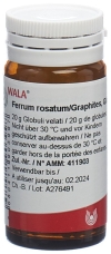 WALA Ferrum rosatum/Graphites Globuli, 20 g