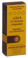 SANUM Acidum L(+)lacticum comp Tabl 80 Stk