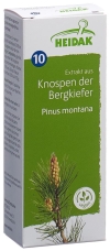 HEIDAK Knospe Bergkiefer Pinus montana Glycerin Mazerat, 250 ml
