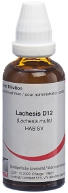 OMIDA Lachesis liq D 12 50 ml
