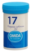 OMIDA SCHÜSSLER no17 mang sulf comprimés 12 D bouteille 100 g