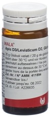WALA Apis D3/Levisticum D2 Globuli, 20 g