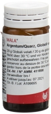 WALA Argentum/Quarz Globuli, 20 g