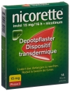 NICORETTE Invisi Patch 15mg/16h, 14 Stück