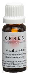 CERES Convallaria D 6 Dilution Fl 20 ml