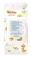 NUBY Citroganix Lingettes nettoyantes sucettes/jouets, 48 pièces
