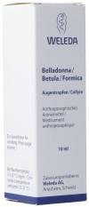 WELEDA Belladonna/Betula/Formica Augentropfnen, 10 ml