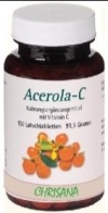 CHRISANA Acerola C pastilles à sucer, 150 pièces