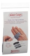3PP Buddy Loops 1 2.50 cm breit schwarz, 5 Stück