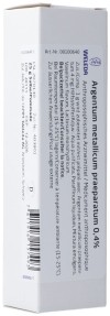WELEDA Argentum metallicum praeparatum 0.4 % Salbe 25 g