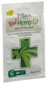7TH HEAVEN Real Hemp Oil Peel off Mask Beutel, 10 ml
