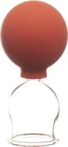 KELLER Ventouse en verre ø3.5cm avec ballon