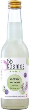 Kosmos Drinks Eau de là mélisse verveine boisson au kéfir Bio, 330 ml