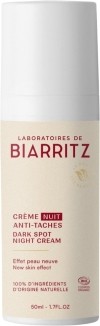 Laboratoires de Biarritz crème de nuit anti-taches pigmentaires, 50 ml