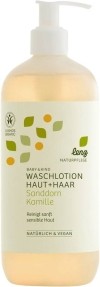 Lenz Baby & Kind Waschlotion Sanddorn & Kamille, 500 ml
