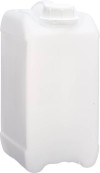 LOGO PLASTIC Kanister eckig P-E natur, 3 Liter