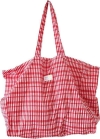 Lili Pepper Baumwolltasche Check Red small
