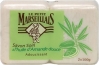 LE PETIT MARSEILLAIS Weichmachende Pflegeseife 2 x 100 g mit Süssmandelöl