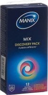 MANIX Mix Préservatifs, 12 pièces